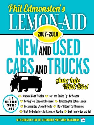 cover image of Lemon-Aid New and Used Cars and Trucks 2007–2018